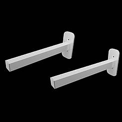 Кронштейн 400 мм бетонних мийок та стільниць з рукомийниками, раковинами, мийками Консольного типу KML-01 біла