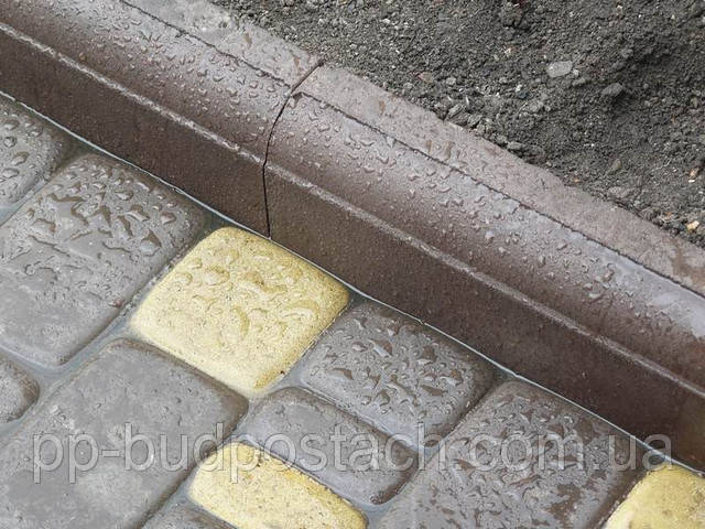 Як встановити бардюри для тротуарної плитки