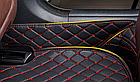 3D килимки для Nissan X-Trail Rogue T33 2021 — 2025 шкіряні з високими бортиками, фото 3