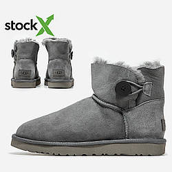 Кросівки 1022 Угг Ugg Mini Bailey Button 36 топ якість чоловічі унісекс