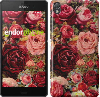 Чохол на Sony Xperia Z3 D6603 Квітучі троянди "2701c-58"