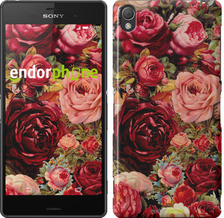 Чохол на Sony Xperia Z3 dual D6633 Квітучі троянди "2701c-59"