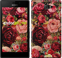 Чохол на Sony Xperia M2 D2305 Квітучі троянди "2701c-60"