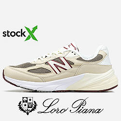 Кросівки 1816 New Balane 990v6 x Loro Piana 36 топ якість чоловічі унісекс