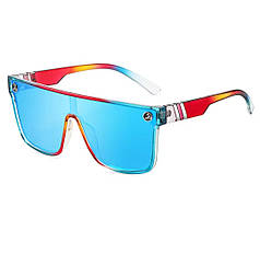 Вінтажні сонцезахисні окуляри Blue Red/Blue sun glasses