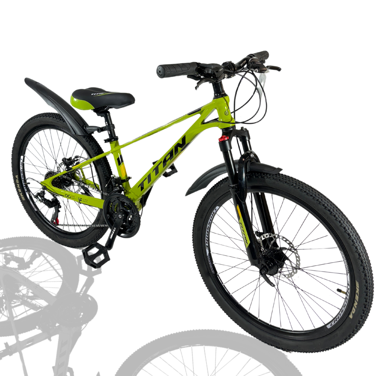 ВЕЛОСИПЕД Titan  24" Mars 2024 Рама-11" green