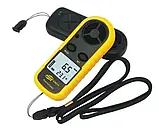 Цифровий анемометр Benetech GM816 (0,7 - 30 м/с; -10..+45 °C) — Оригінальний товар, фото 2