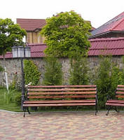 Лава кована з перилами Бараш 2м