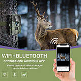 Камера для полювання 4K 60MP Full HD Wi-Fi з програмою для передачі даних на мобільний телефон, фото 2
