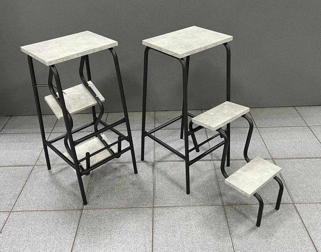 Стілець-драбинка, стілець сходи, табурет драбини, фото 1