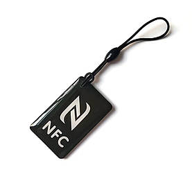NFC мітка брелок Primo NTAG213 - Black