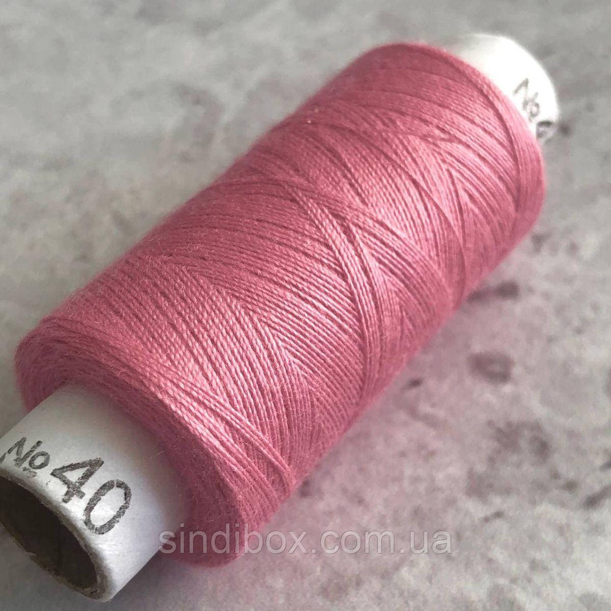 004 Нитки в котушках, для шиття 100% поліестер 40/2 (боб 200м), фото 1