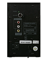 Акустична система 2.0 GEMIX TF-5 Black, фото 4