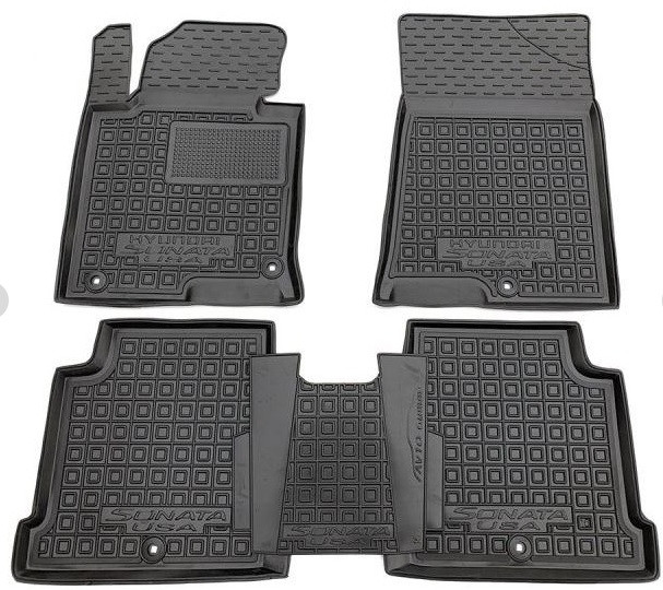 Килимки салона Hyundai Sonata 2016- (USA) "Avto-Gumm" 11809, фото 1