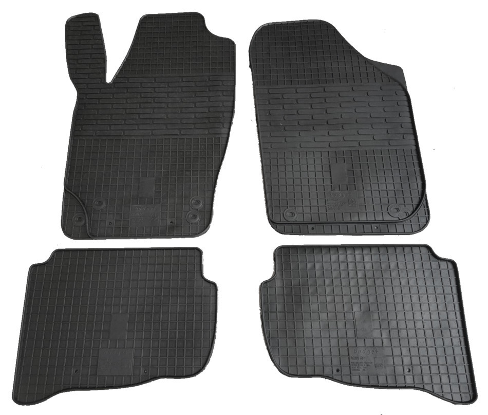 Килимки салона Skoda Fabia 00-07-15/VW Polo 02-/Seat Ibiza/Cordoba 03- (4шт) "Дубно", фото 1