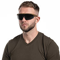 Очки баллистические Mil-Tec SWISS EYE® Тактические Safety goggles Blackhawk Coyote (15619405)