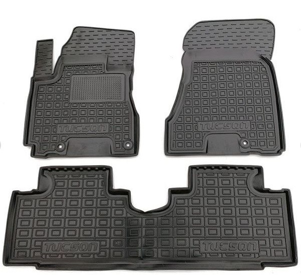 Килимки салона Hyundai Tucson з 2004 - "Avto-Gum" (11167), фото 1