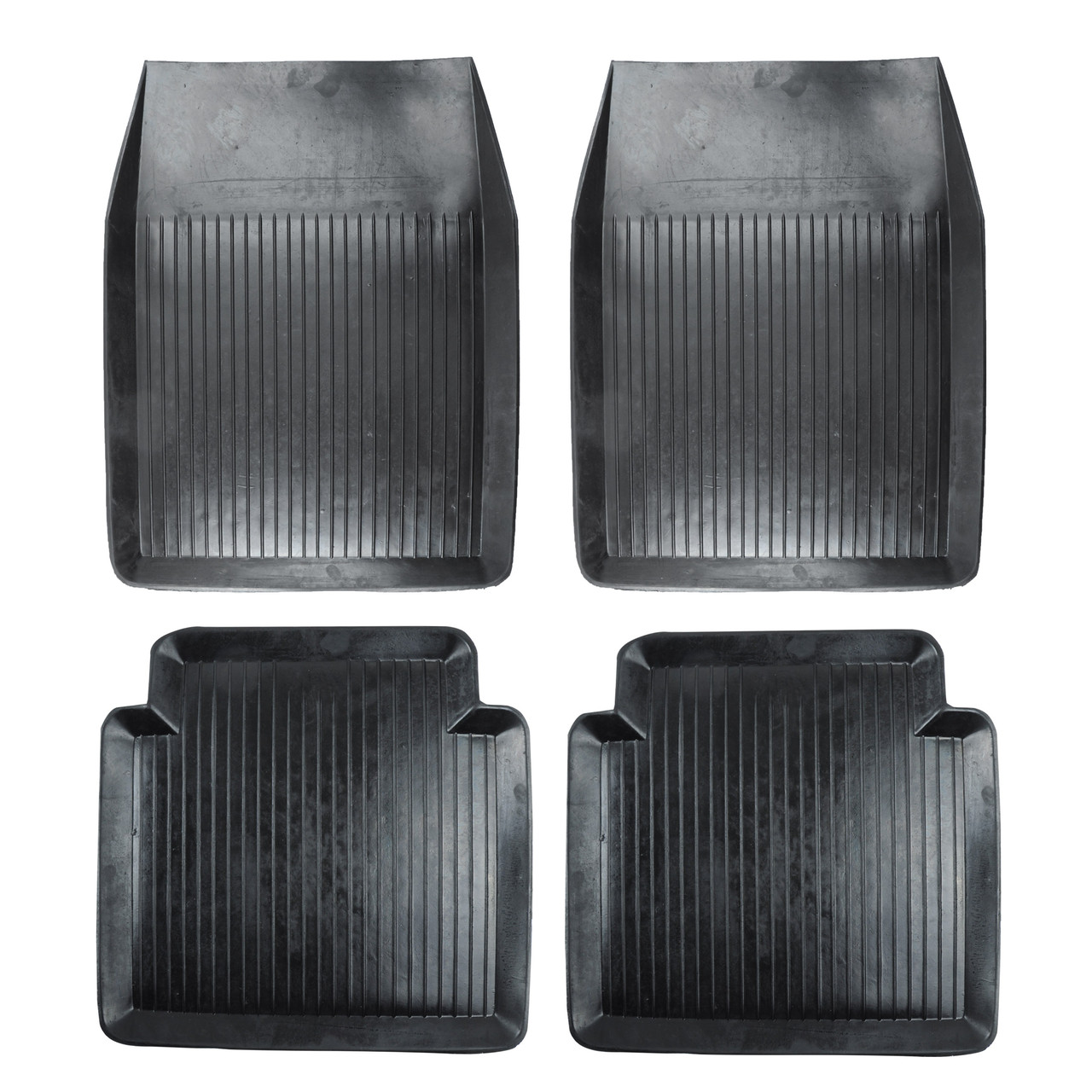 Килимки гумові Lada 2101-2107 (4шт) П К коритом "ДУБНО" (борт 4,5см,), фото 1