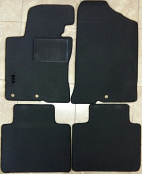 Кілімки текстиль Kia Sorento 12- "Gran" (основа гранули), фото 1