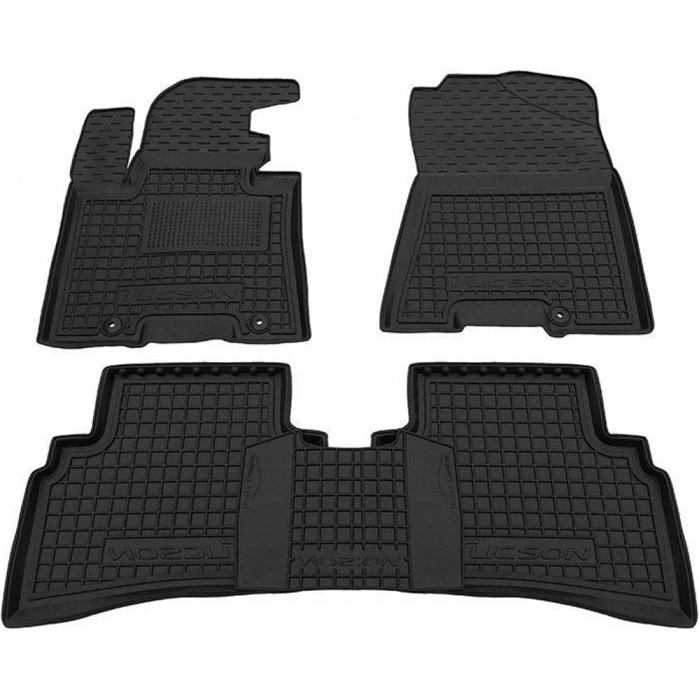 Килимки салона Hyundai Tucson з 2015 - "Avto-Gum" (11512), фото 1