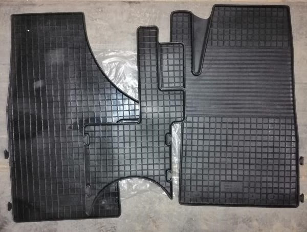 Килимки салона Volkswagen T5 з 2003 - 3шт (1+2) "РТІ", фото 1