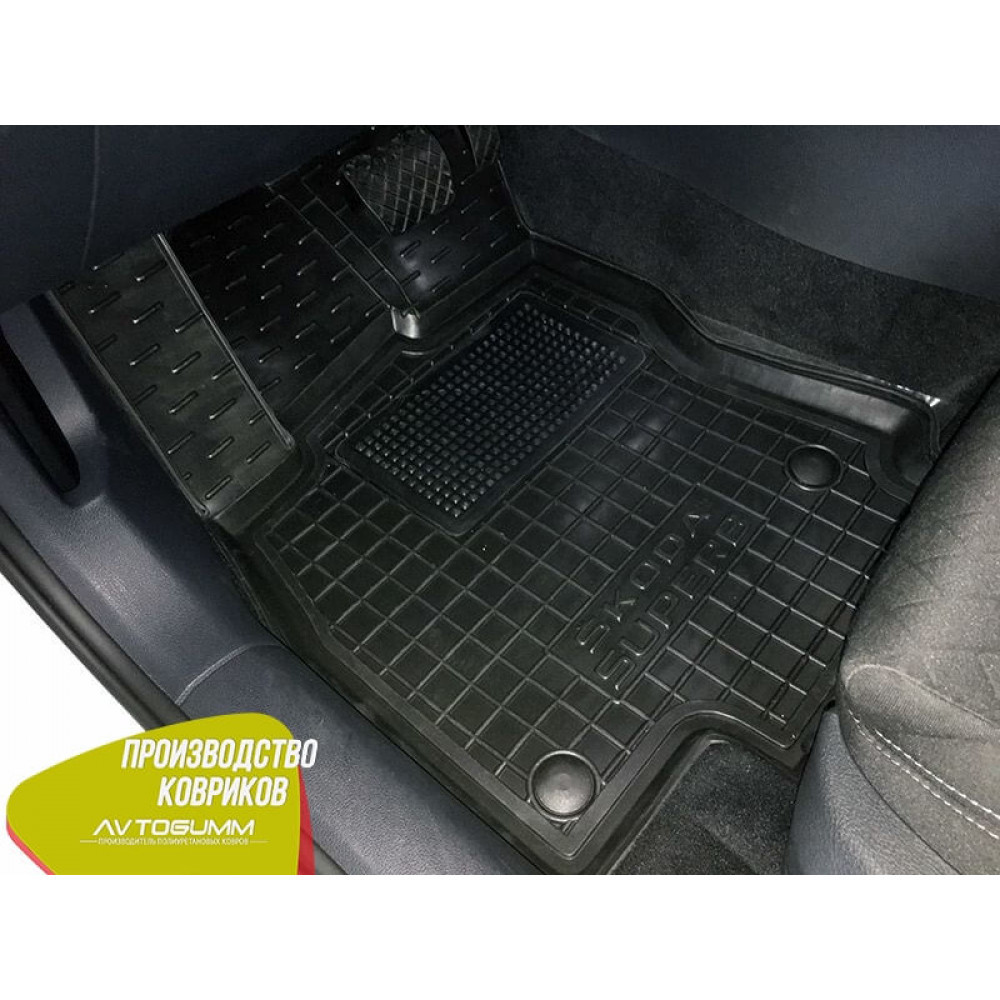 Килимки салона Skoda SuperB 2015- "Avto-Gumm" 11494, фото 1