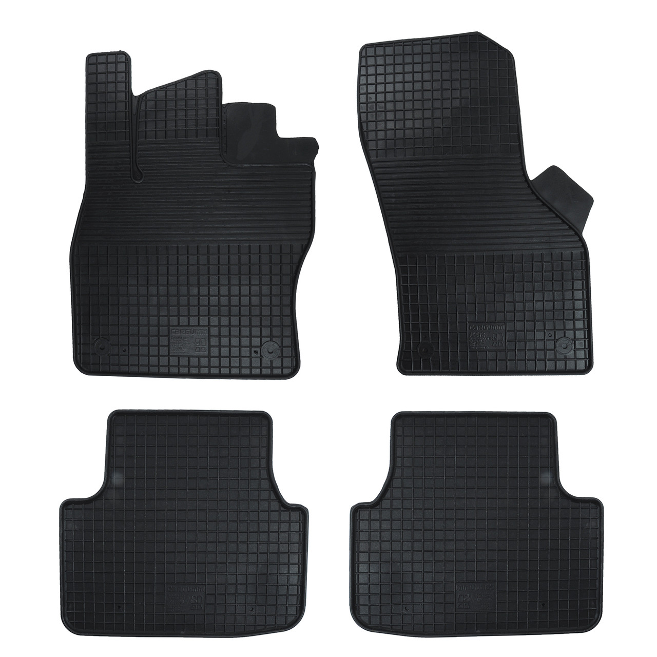 Кілімки салону Skoda Octavia III 13- (4 шт.) "РТІ", фото 1