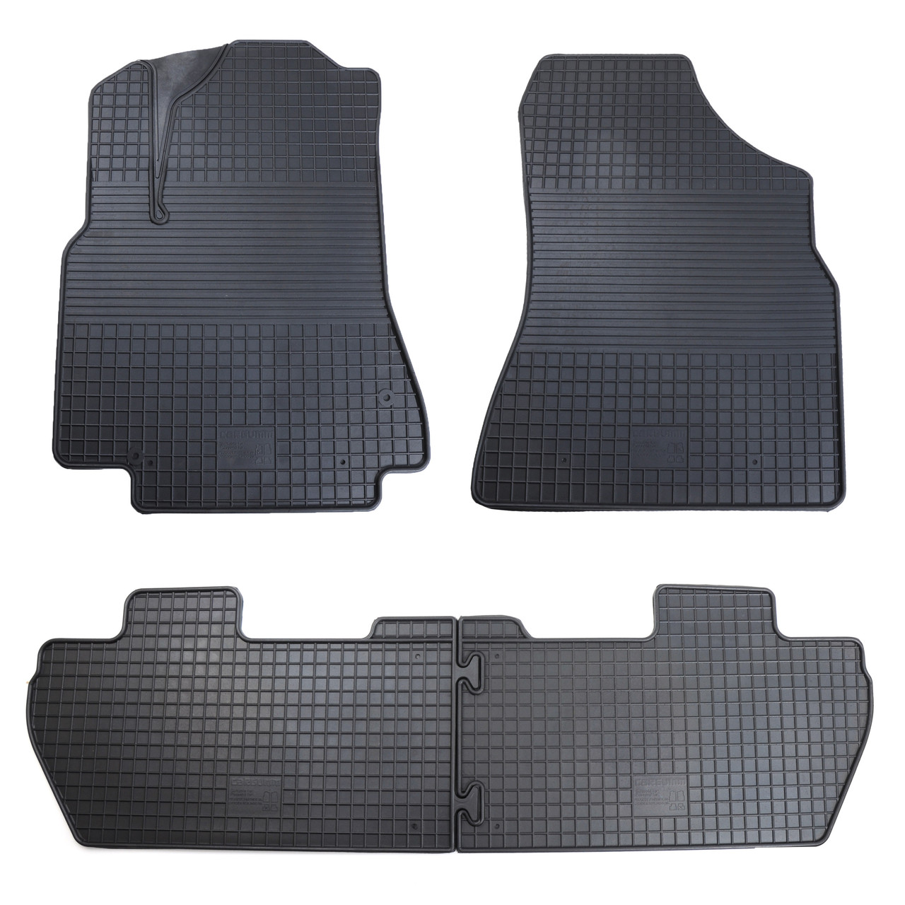 Кілімки салону Citroen Berlingo 2008-/ Peugeot Partner 2008- (4шт) "РТІ", фото 1