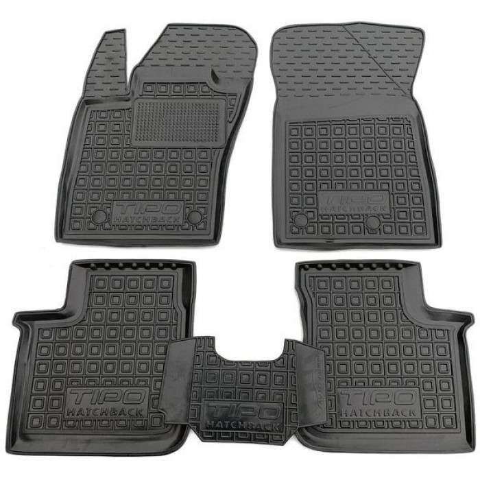 Килимки салона Fiat Tipo 2016-(Hatchback) 4шт. Avto-Gum (11774), фото 1