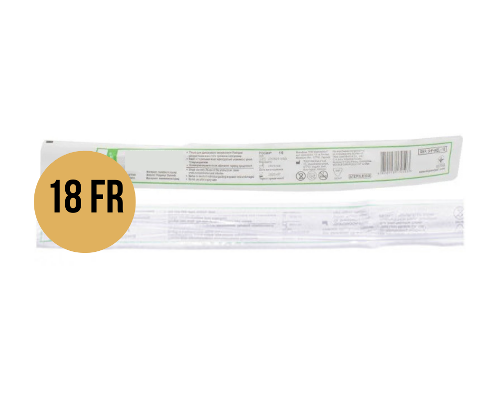 Катетер Нелатона, Medicare, жіночий Fr18, 10 шт.