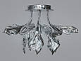 Фарфорова  люстра, 7 ламп, хром, фото 2