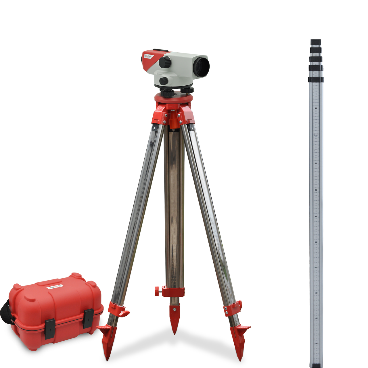 Нівелір оптичний SOK-32 GeoTools ( Made by Poland ) + штатив + рейка 5м високоточний нівелір технічний портативний нівелір