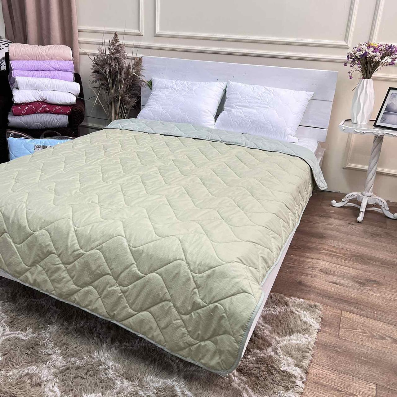 Ковдра літня стьобана COTTON ODA оливка