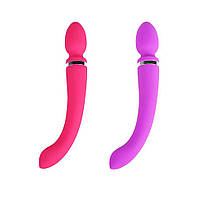 Высокоскоростной двусторонний женский вибратор двойной стимулятор "SuperWand" DRI