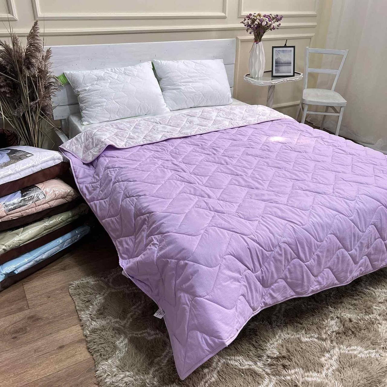 Ковдра літня стьобана COTTON ODA Бузковий