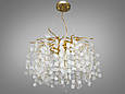 Кришталева люстра підвіс "Гліцинія" із серії "Люстри Серпента", 8 ламп, фото 3