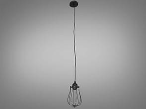 Світильник-підвіс в стилі Лофт  плафон із плетеного дроту