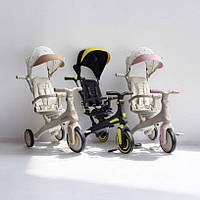 Велосипед-беговел з батьківською ручкою Starsky KL1788, детский самокат, беговел для ребенка