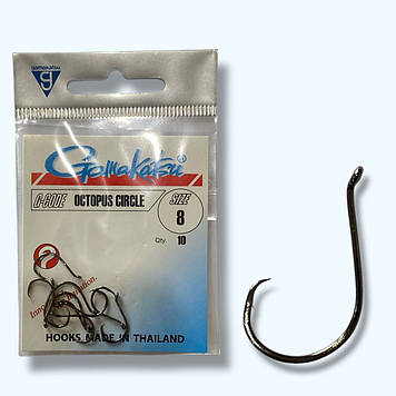 Гачки Gamakatsu octopus circle 8 (10шт.)