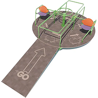 Карусель для дітей з ОФМ DIO391