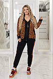 Костюм прогулянковий з лео-принтом 8736, фото 4
