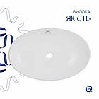 Раковина-чаша Qtap Dove 630x415x160 White QT06118168W, фото 5