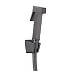 Змішувач для раковини Qtap Gemini (з гігієнічним душем) QTGEM272GMB45692 Gunmetal Black PVD, фото 5