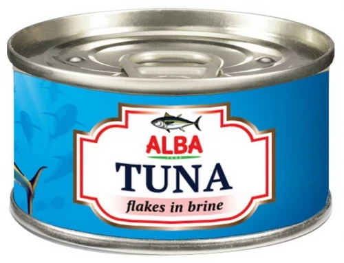 Тунець Alba food Шматочками у власному соку з/б 65 г