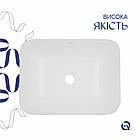 Раковина Qtap Scorpio 500х380х145 White QT1411K490WN, фото 5