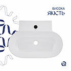 Раковина Qtap Cardinal 565х400х130 White QT0411K177WN, фото 5