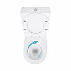Унітаз підлоговий Qtap Jay Ultra Quiet з сидінням Soft-close 640x360x835 мм QT07222175TW White, фото 7