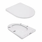 Унітаз підлоговий Qtap Jay Ultra Quiet з сидінням Soft-close 640x360x835 мм QT07222175TW White, фото 9