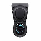 Унітаз підлоговий Qtap Scorpio Ultra Quiet безобідковий з сидінням Soft-close MATT BLACK QT14226088AMB, фото 7
