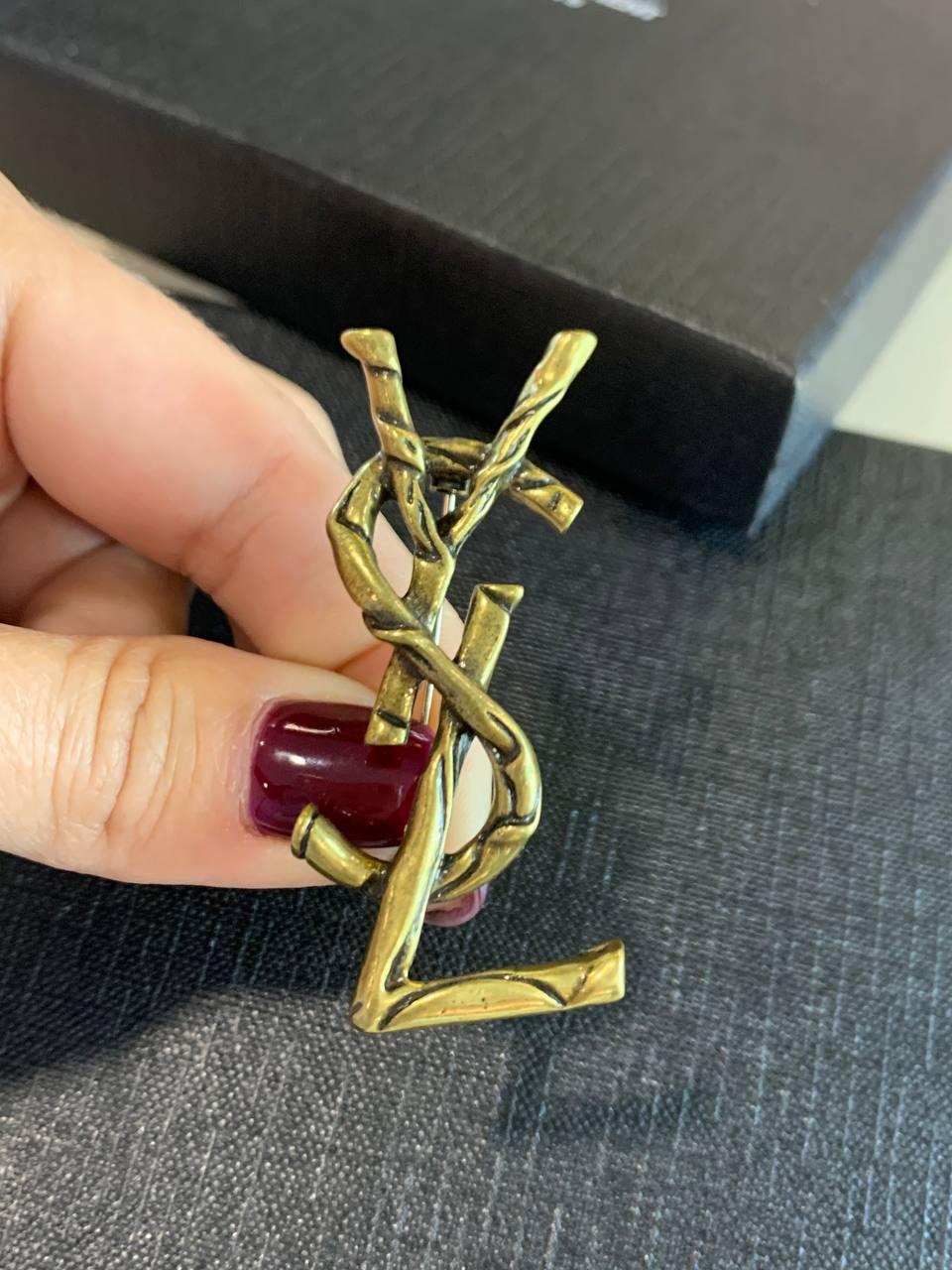 Сен Лоран брошка/ Yves Saint Laurent брошка брендова